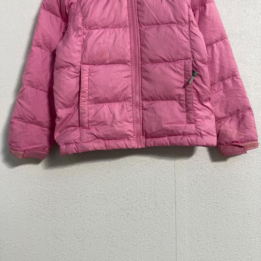 THE NORTH FACE ダウンジャケット キッズ M ピンク ノースフェイス