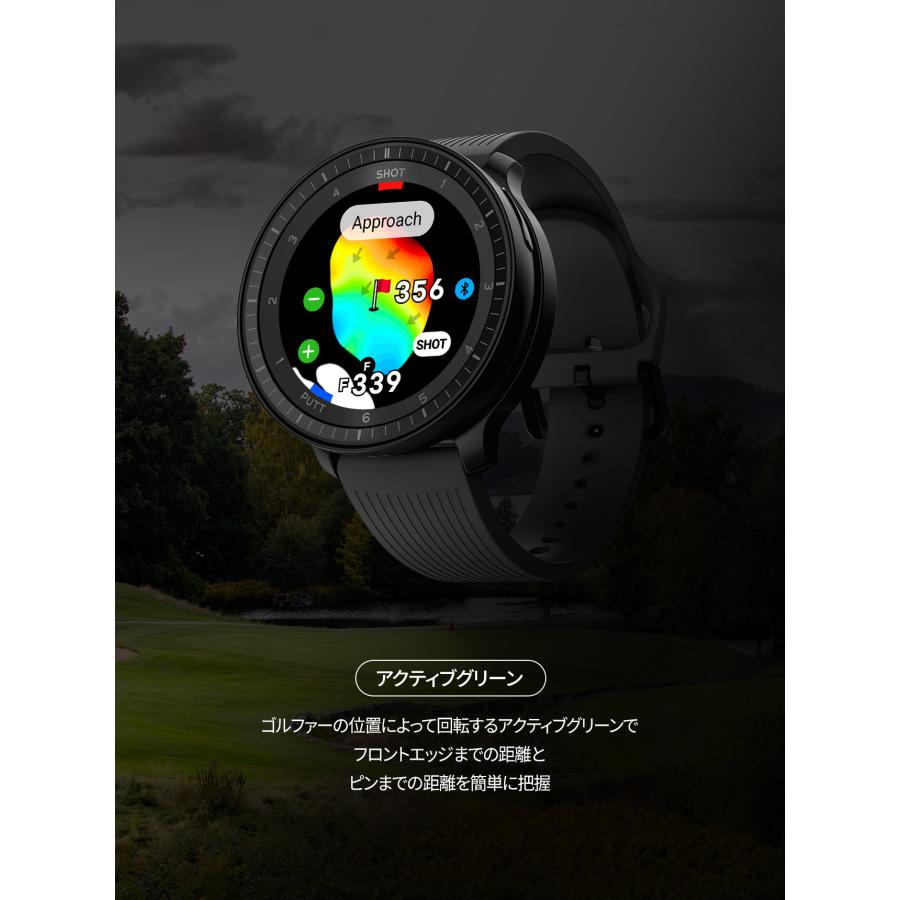 VOICE CADDIE（ボイスキャディ） T-Ultra GPS ゴルフウォッチ ブラック