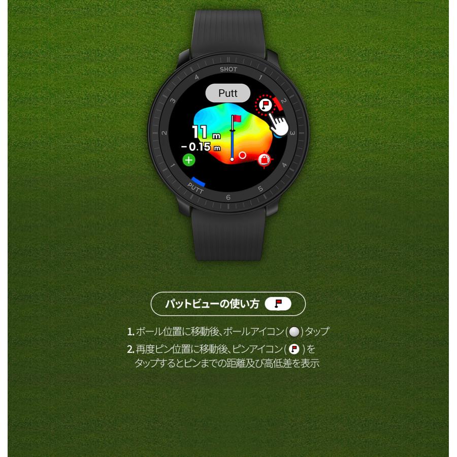 VOICE CADDIE（ボイスキャディ） T-Ultra GPS ゴルフウォッチ ブラック