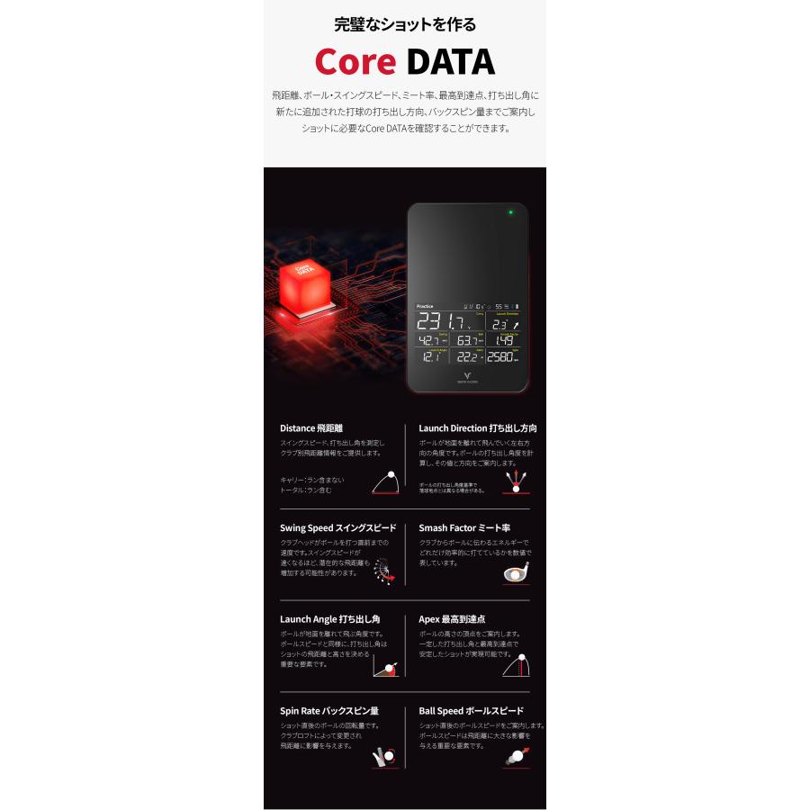 VOICE CADDIE（ボイスキャディ） SC4 弾道測定器 ゴルフ ポータブル