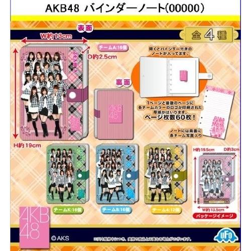 AKBグッズ】 大放出 (数量限定) AKB48 バインダーノート (全4種