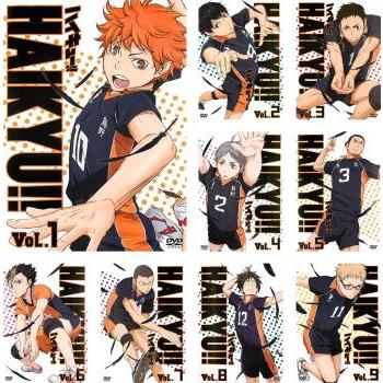 ハイキュー!! 全9枚 第1話〜第25話 レンタル落ち セット 中古 DVD 東宝
