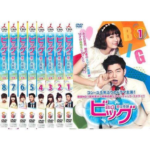 BIG ビッグ 愛は奇跡 ミラクル 全8枚 第1話〜第16話 最終 レンタル落ち