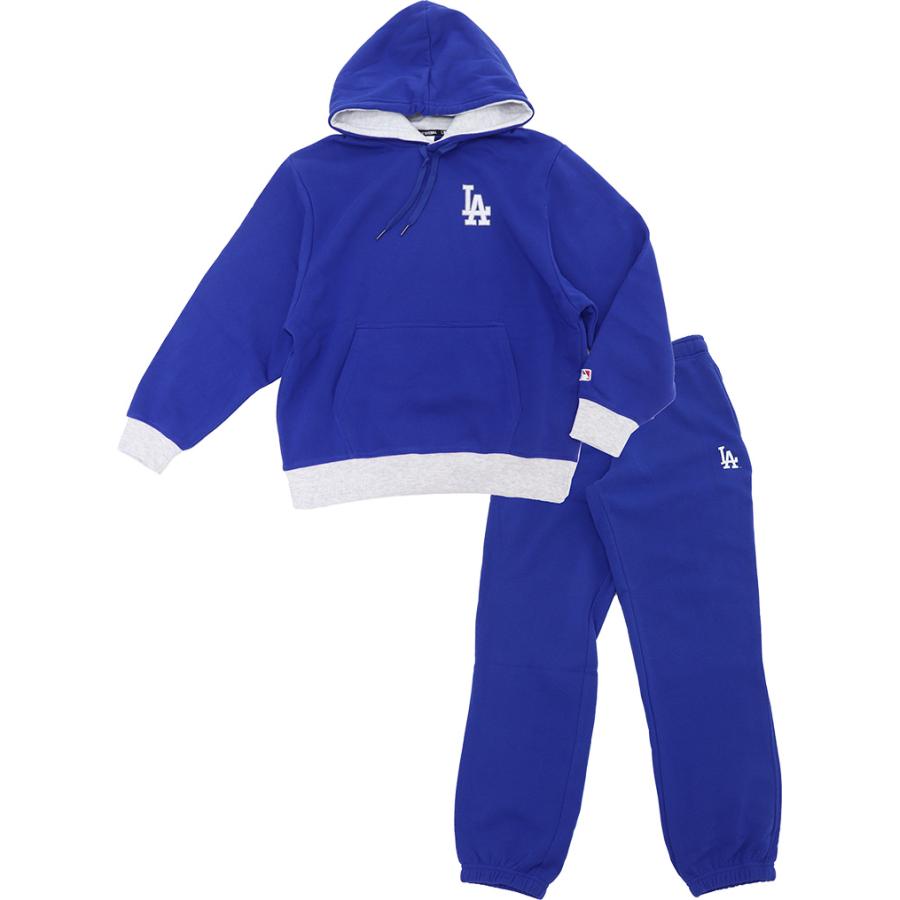 冬【MLB】メジャーリーグ 公式 裏起毛 あったか 上下セット ウエア