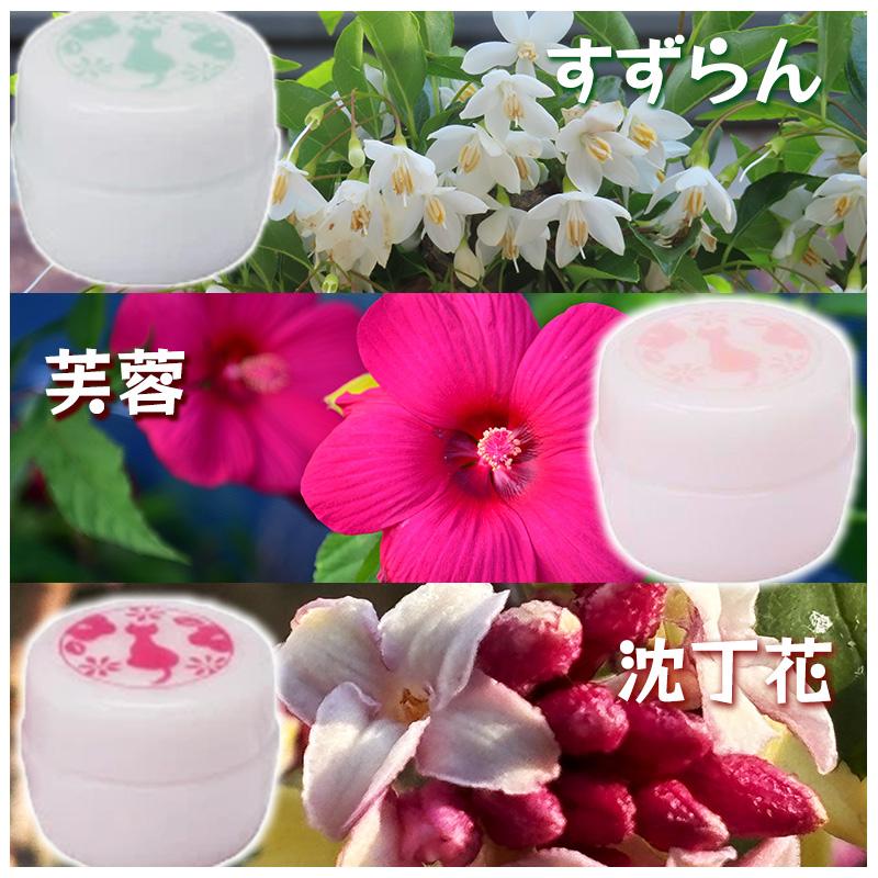 京都くろちく 椿堂シリーズ 練り香水 【7種類からランダムで3個お届け