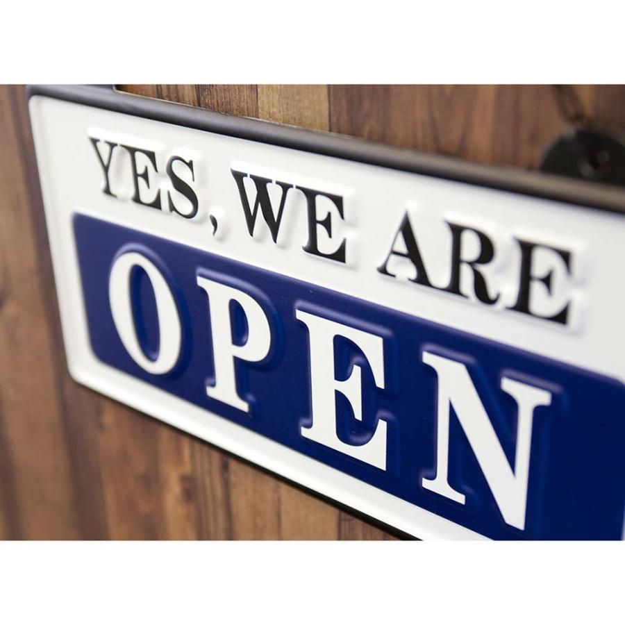 OPEN CLOSED 看板 両面 開店 閉店 オープン クローズ サインボード