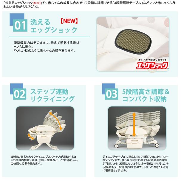 Combi（コンビ） ネムリラ オートスウィング エッグショック BR