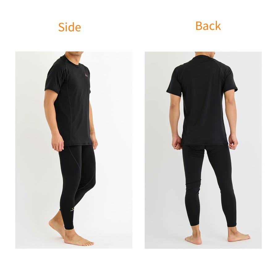 VENEX（ベネクス） リカバリーウェア メンズ 上下セット 半袖 Tシャツ