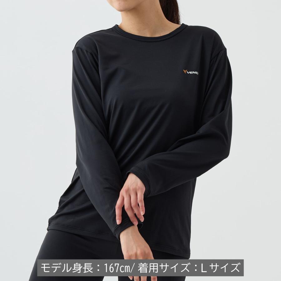 VENEX（ベネクス） リカバリーウェア レディース 長袖 Tシャツ