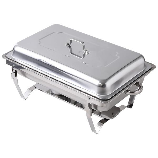 保温器 湯煎 ウォーマー フタ付き 湯煎式 ステンレス製 チェーフィング