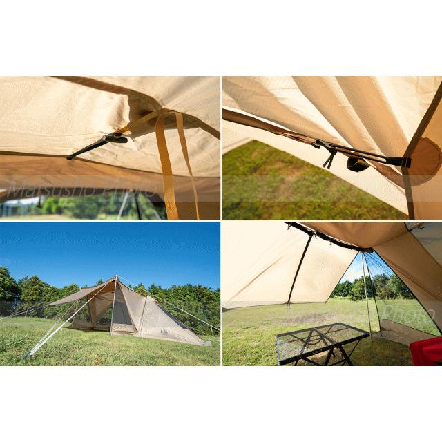 ogawa キャンパル メッシュスクリーン ツインクレスタ専用オプション