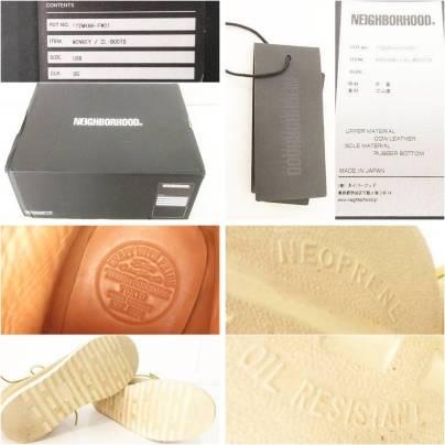 ネイバーフッド NEIGHBORHOOD 箱付き タグ有 17AW MONKEY/CL-BOOTS