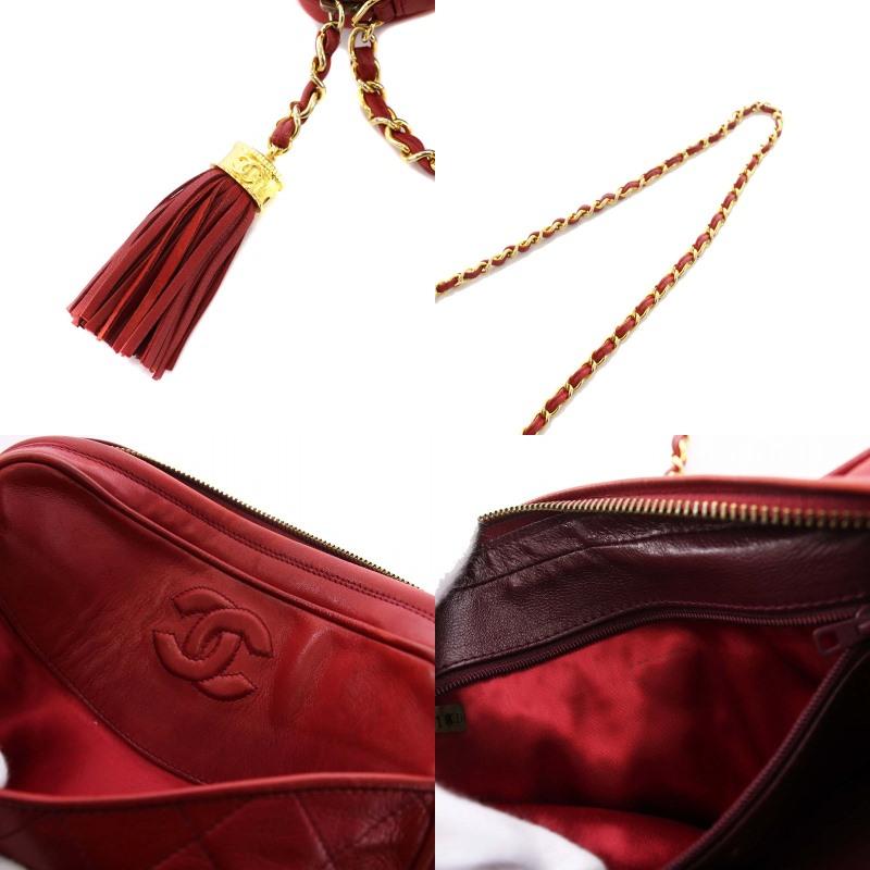 CHANEL（シャネル） ココマーク マトラッセ チェーンショルダーバッグ