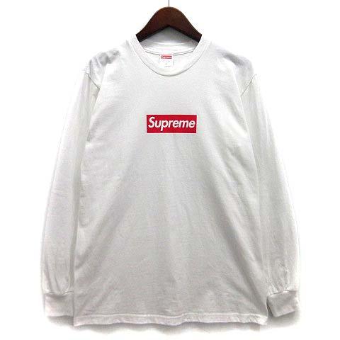 Supreme（シュプリーム） ボックスロゴ 長袖 Tシャツ クルーネック