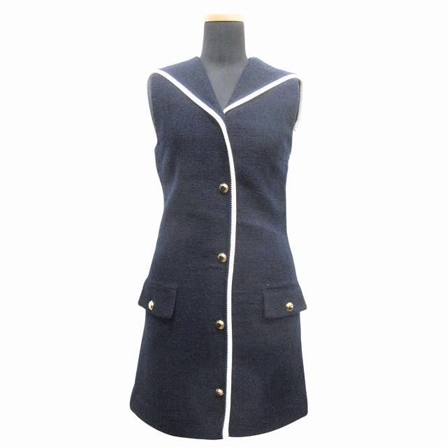 miu miu（ミュウミュウ） 極美品 23SS miumiu Tweed mini-dress