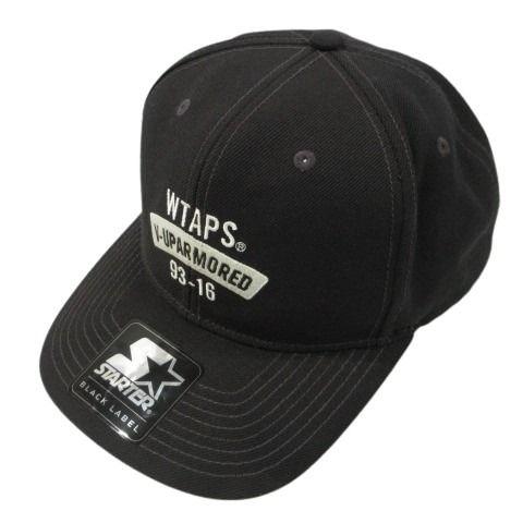 ダブルタップス WTAPS STARTER SNAPBACK CAP キャップ 帽子 F ブラック