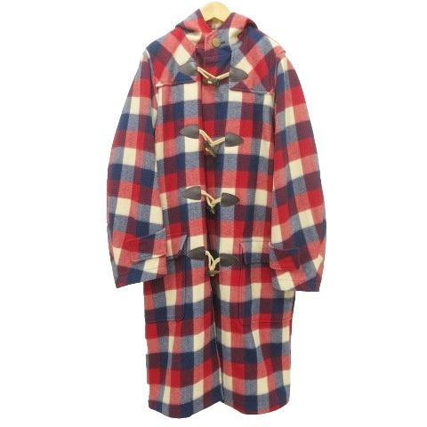 ビューティービースト チェック ダッフルコート アウター ウール IH136