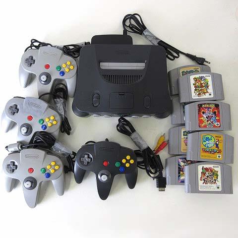 Nintendo 64 ニンテンドー64 本体 ゲーム機 ジャンク コントローラー 4