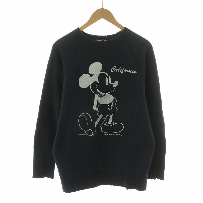 ロンハーマン Ron Herman ディズニー Disney USED加工ミッキープリント