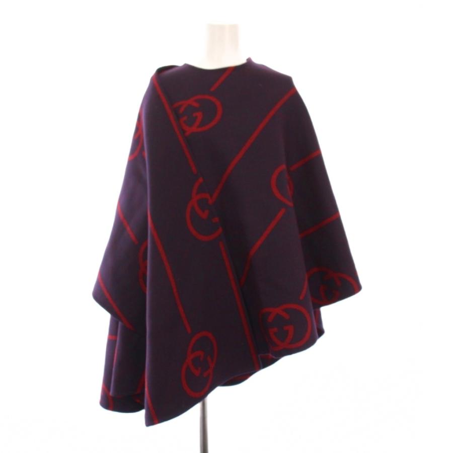 GUCCI（グッチ） GUCCI GGウールケープ ポンチョ インターロッキングG