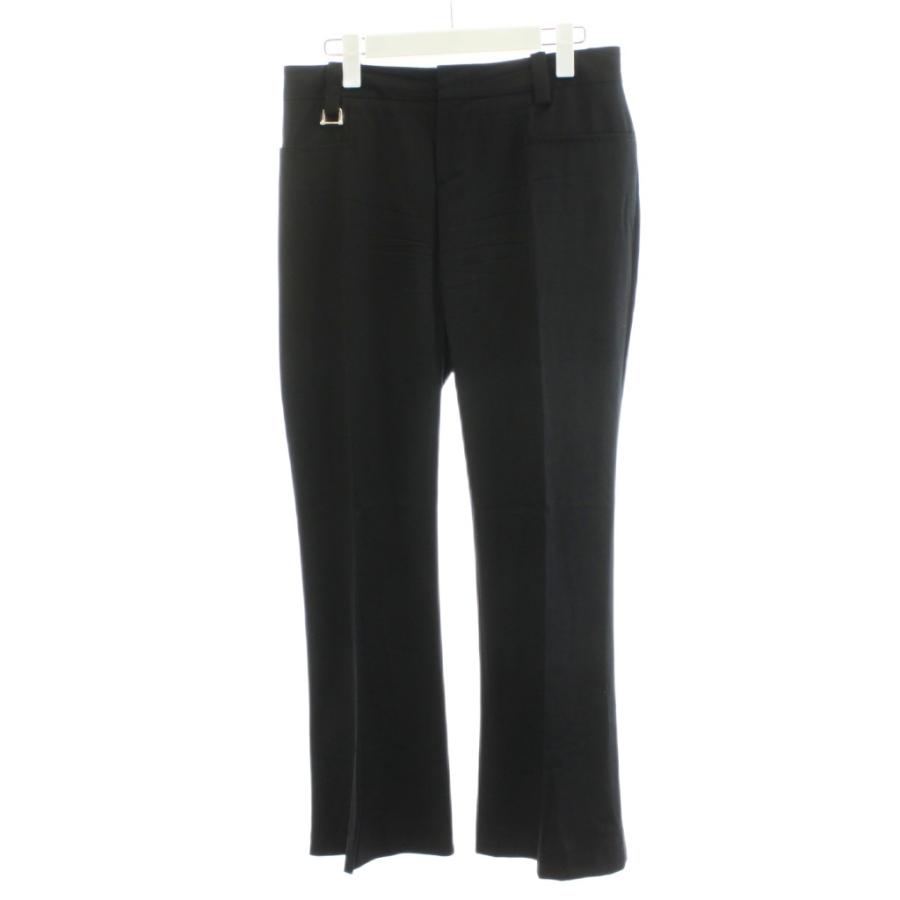GUCCI（グッチ） パンツ スラックス ウール 42 黒 ブラック /AN4