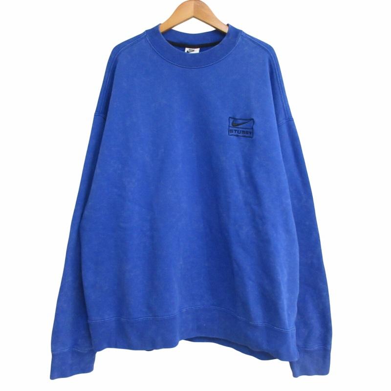 STUSSY（ステューシー） × NIKE ナイキ コラボ 美品 Acid Wash Fleece