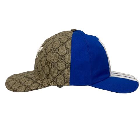 GUCCI（グッチ） ×アディダス キャップ 両ツバ 719406 GGスプリーム