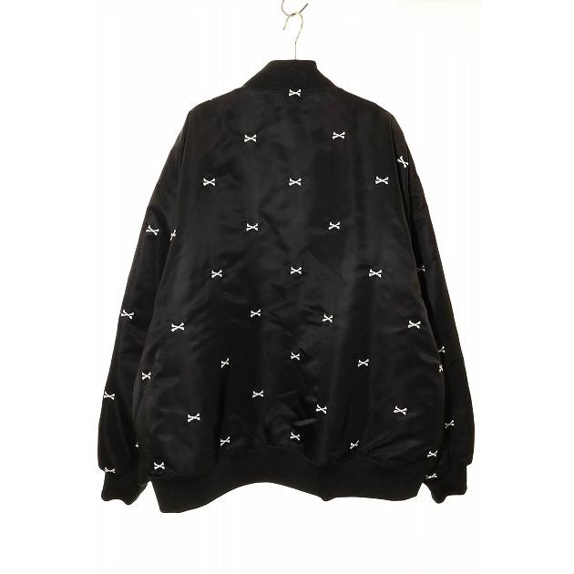 ダブルタップス WTAPS 22SS CROSS BONE TEAM JACKET NYLON BLACK 04