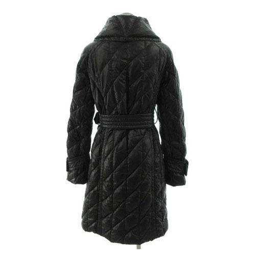 MONCLER（モンクレール） ダウンコート ビッグカラー ベルト 半光沢