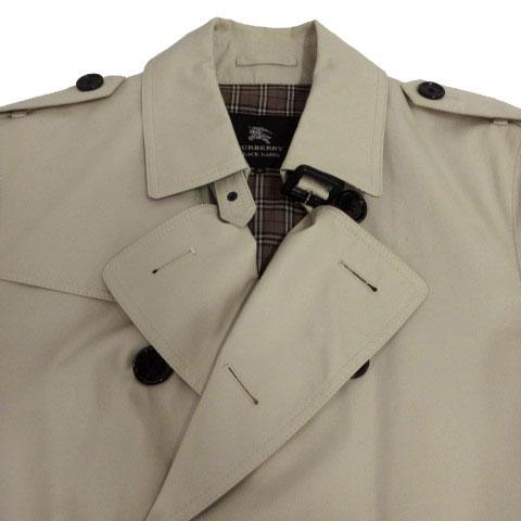 バーバリーブラックレーベル メンズホワイトクリーム色 今シーズン