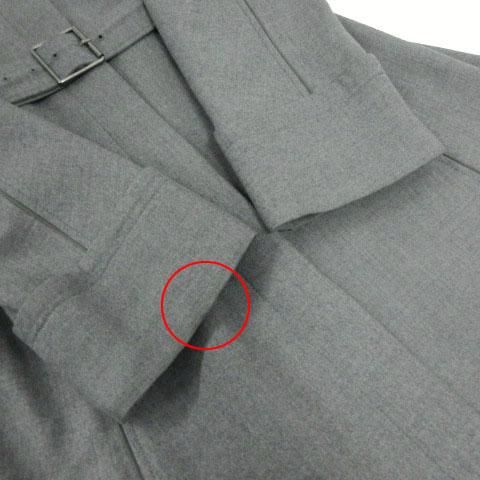 theory（セオリー） コート ボリュームカラー 袖ダブル ベルト付き