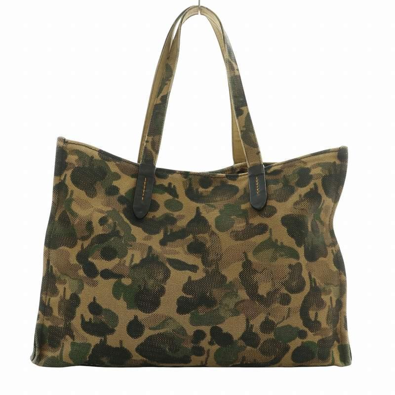 COACH（コーチ） トートバッグ レキシー 恐竜 キャンバス カモフラ