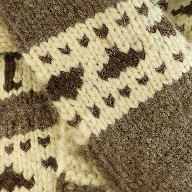 カナタ KANATA カーディガン カウチンニット セーター トナカイ柄