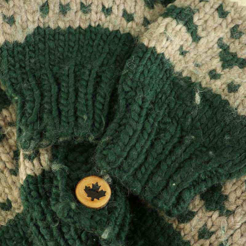 カナタ KANATA カーディガン カウチンニット セーター トナカイ柄