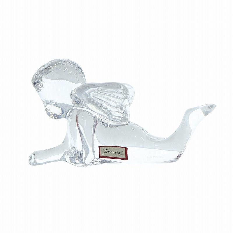 バカラ Baccarat インテリア小物 天使 エンジェル 置物 オブジェ ロゴ