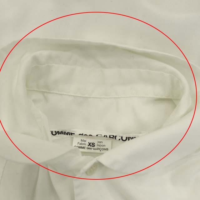 中古 コムデギャルソン COMME des GARCONS AD2018 ラウンドカラー 丸襟