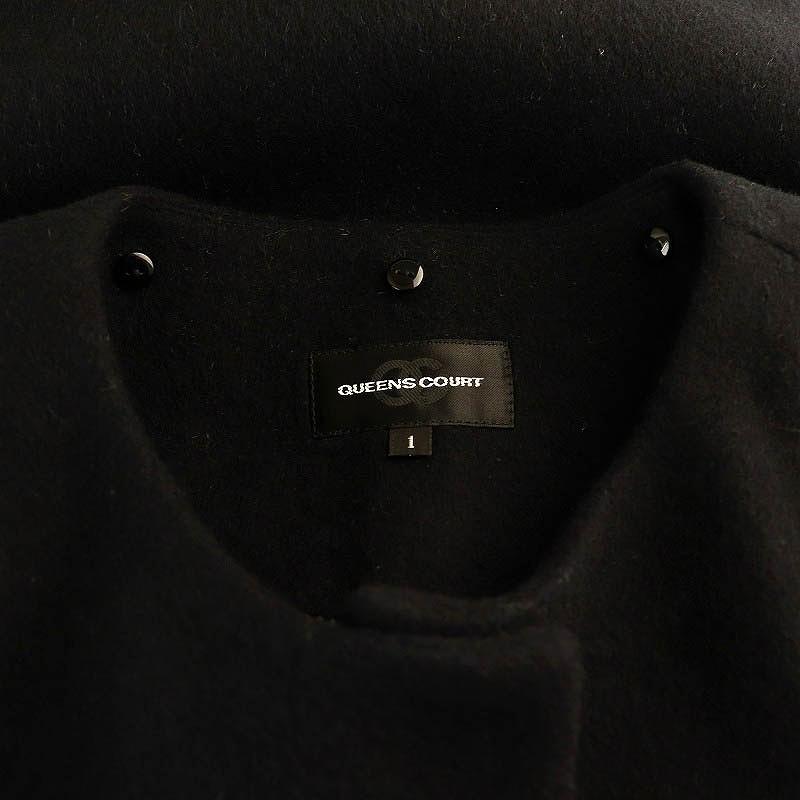 クイーンズコート QUEENS COURT フォックスファー付き コート ノー