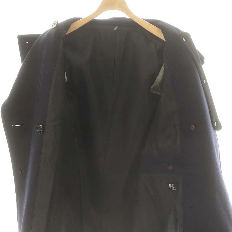 ザ リラクス THE RERACS ウールPコート アウター ロング 38 ダーク