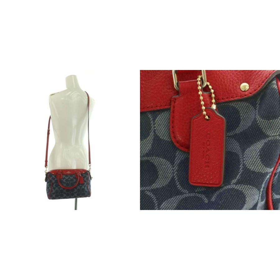 COACH（コーチ） シグネチャー 2way ハンドバッグ ショルダーバッグ