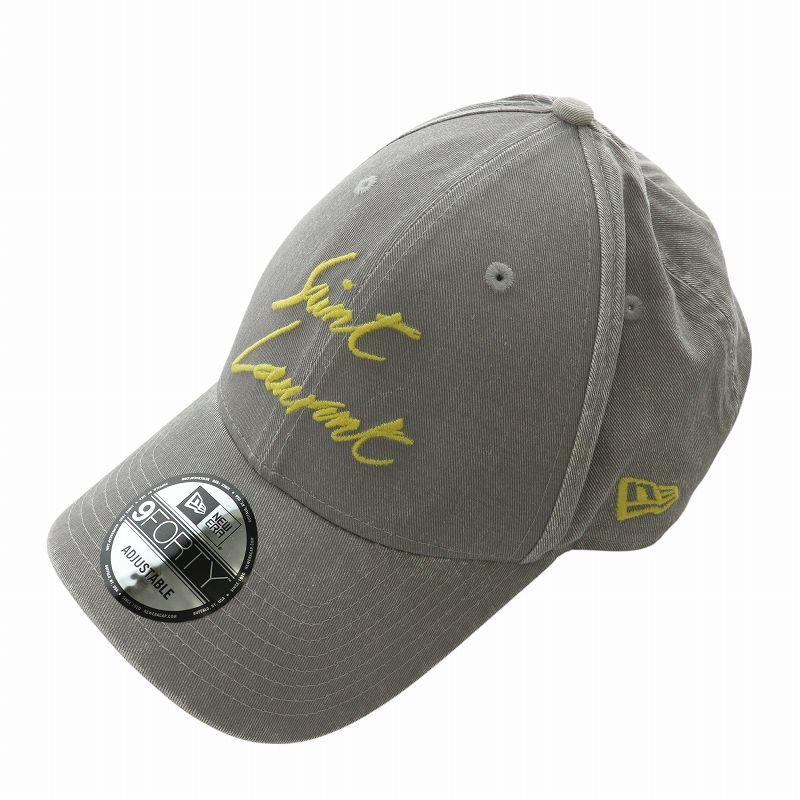ニューエラ NEW ERA × サンローラン SAINT LAURENT 帽子 キャップ