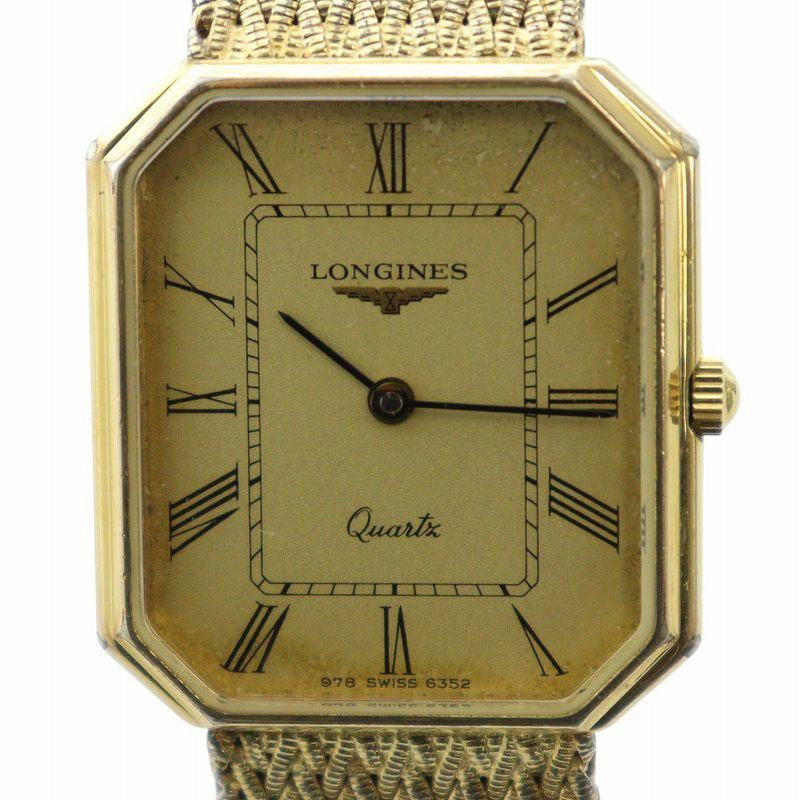 ロンジン LONGINES クオン quantx オクタゴン ジャンク品 腕時計