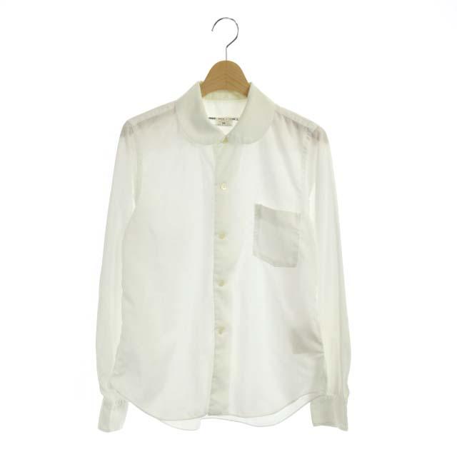 中古 コムデギャルソン COMME des GARCONS AD2018 ラウンドカラー 丸襟