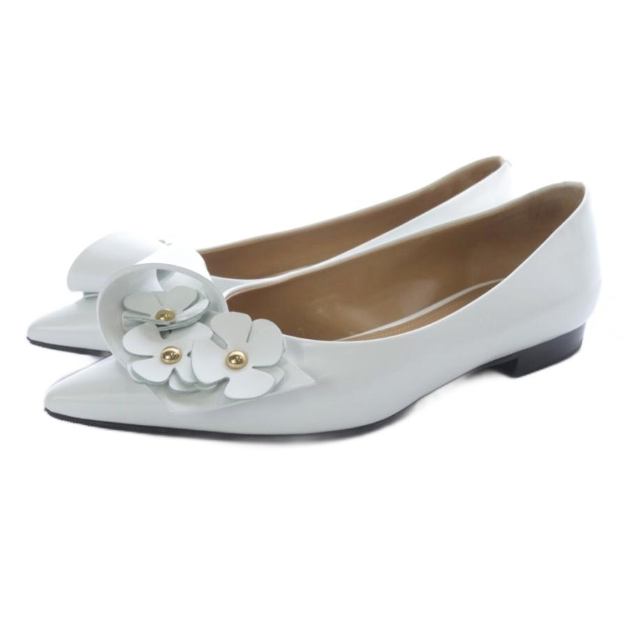 ペリーコ PELLICO ANIMA ガラスレザー パンプス ポインテッドトゥ 34