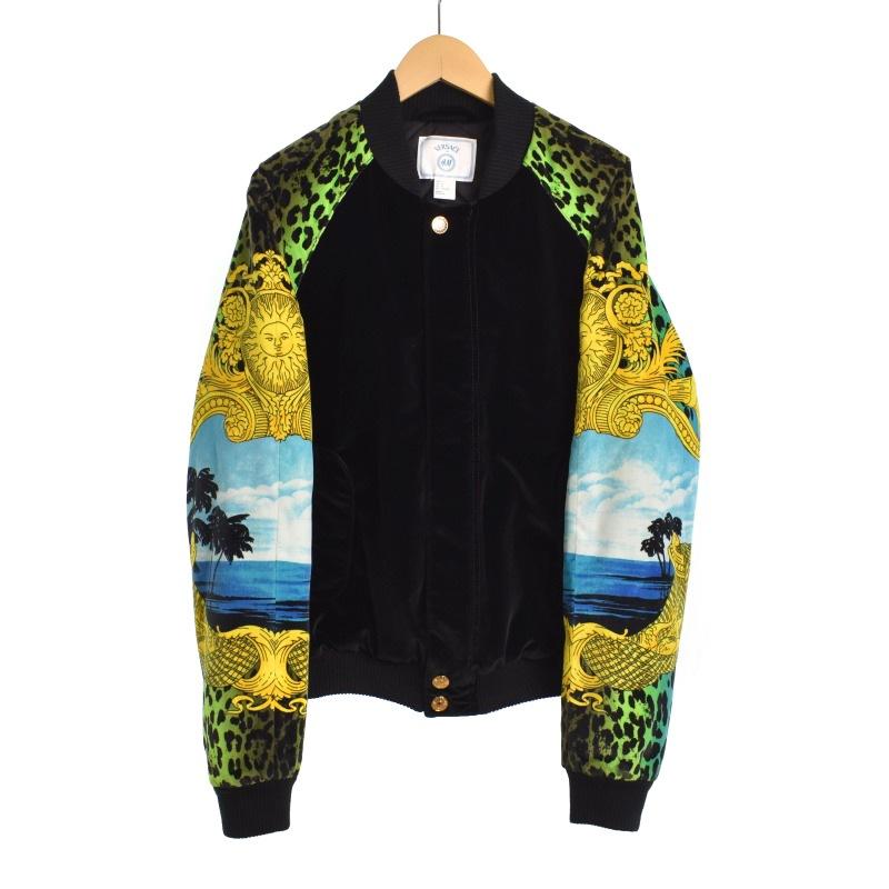 ヴェルサーチ ヴェルサーチェ VERSACE エイチアンドエム H&M ボンバー