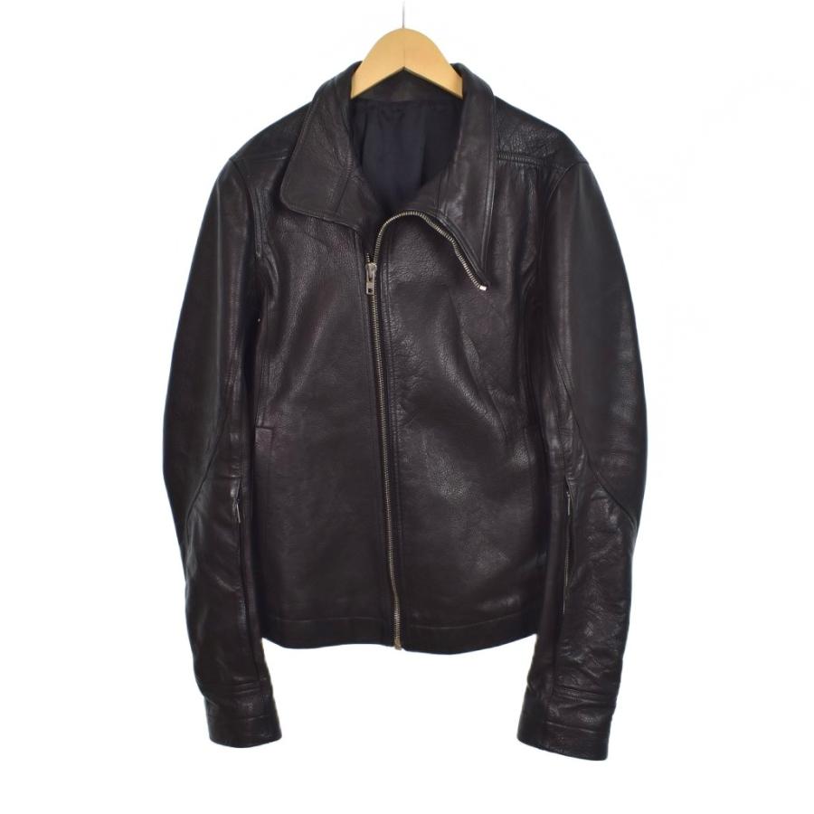 リックオウエンス Rick Owens 16SS MOLLINO BIKER レザー ライダース