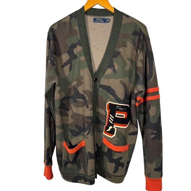 ポロ ラルフローレン POLO RALPH LAUREN ニットカーディガン 迷彩 カモ