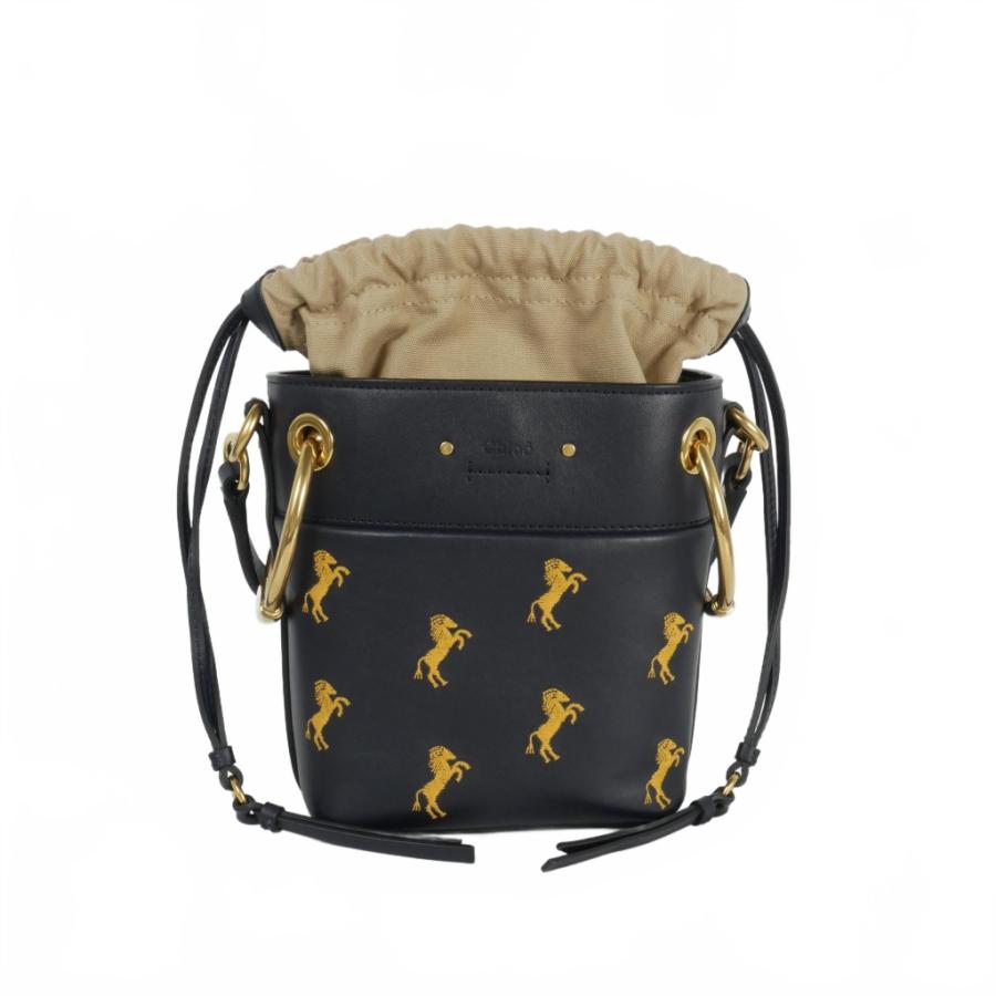 Chloe（クロエ） CHLOE Roy ロイ レザー ミニバケットバッグ