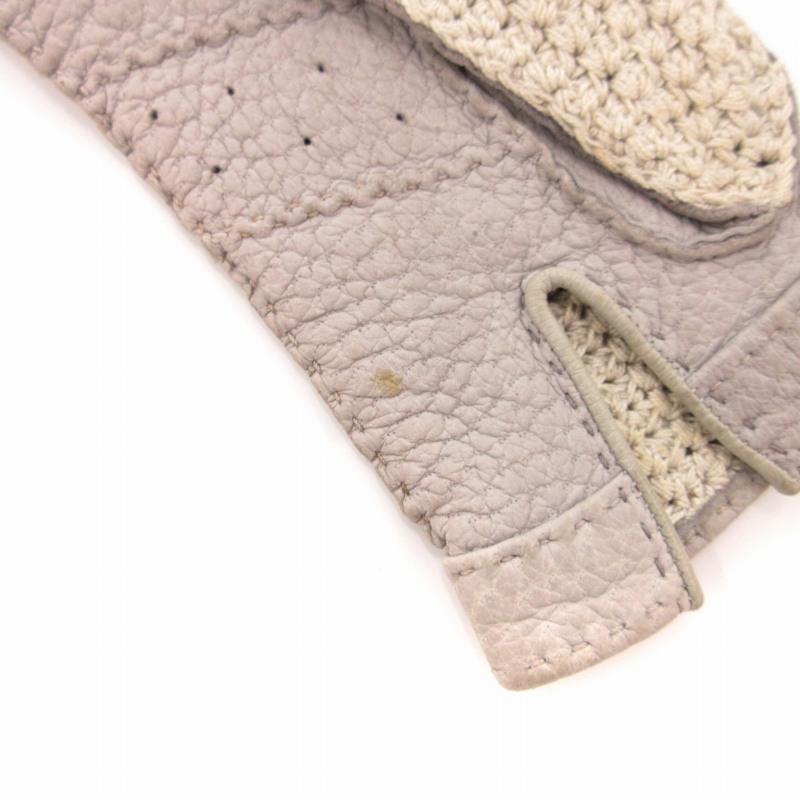 HERMES（エルメス） ドライビンググローブ 切り替えレザーグローブ