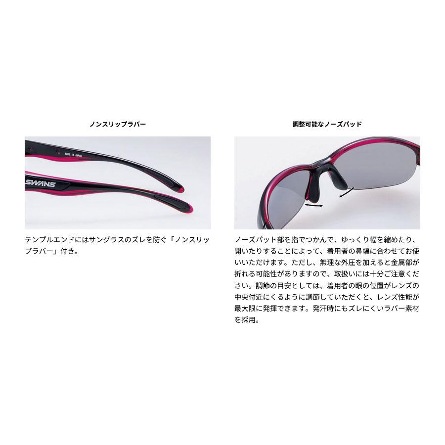 SWANS（スワンズ） レディース ルナ LUNA 偏光レンズモデル サングラス