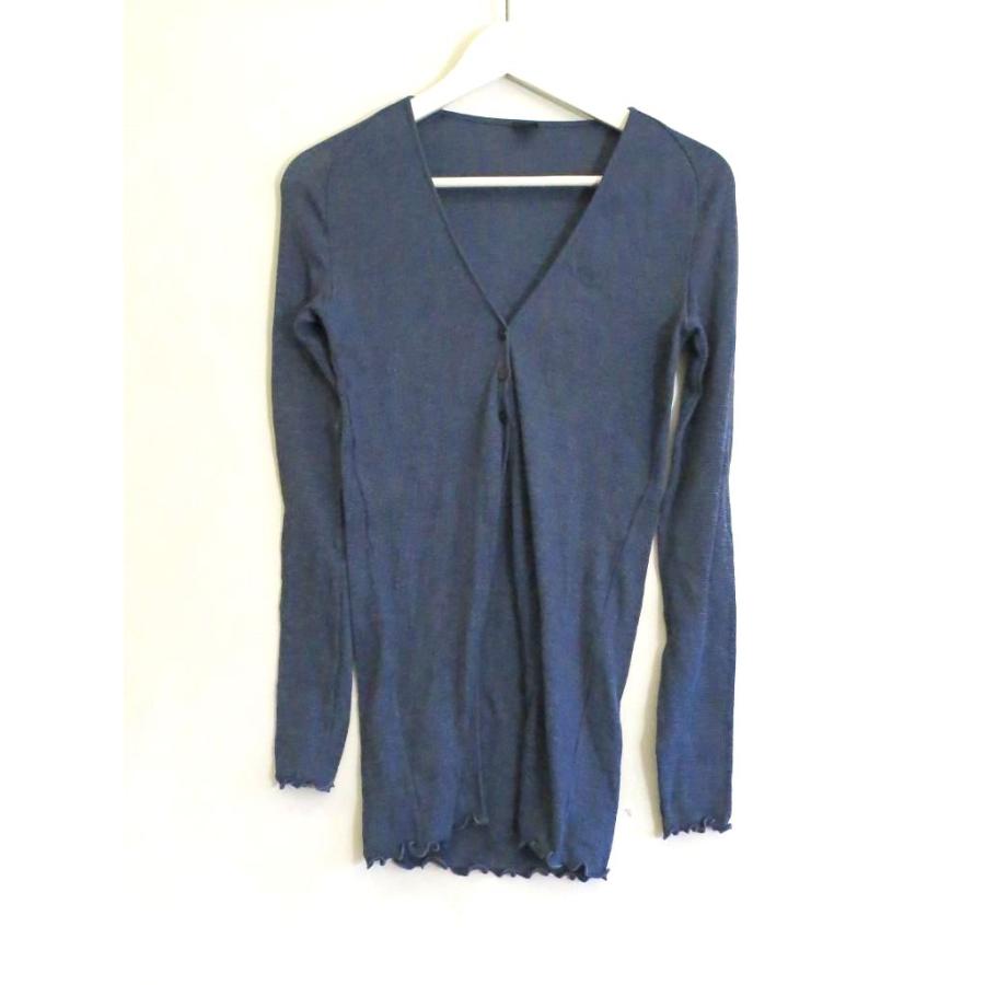 Oscalito オスカリート カーディガン フリルデザイン ロング丈 2